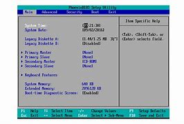 Image result for Computer Bios Screen