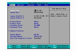 Image result for PC Bios Settings