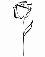 Image result for White Rose Line Art