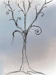 Image result for Gothic Tree Drawings
