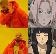 Image result for Drake Meme Naruto