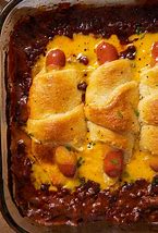 Image result for Recipe for Chili Dog Casserole