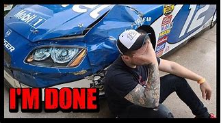 Image result for NASCAR Damged Car