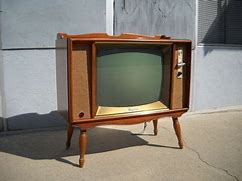 Image result for Wooden Magnavox TV