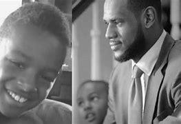 Image result for LeBron James as Kid