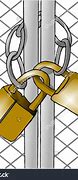 Image result for Lock and Unlock Chain Cartoon