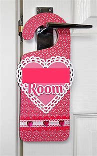 Image result for Bedroom Door Hanger