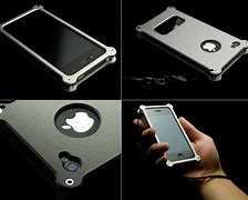 Image result for Metal Bumper iPhone 4 Case