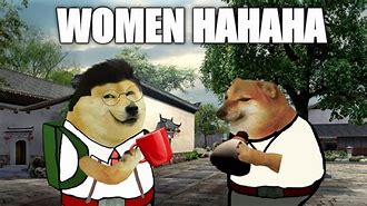 Image result for Woman Moment Doge Meme