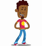 Image result for African American Boy Cartoon