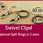 Image result for Types of Key Ring Clips