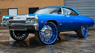 Image result for Old School Cars with Big Rims