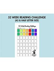 Image result for Reading Journal Challenge Template