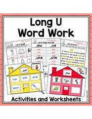 Image result for Long U Worksheets for Kindergarten
