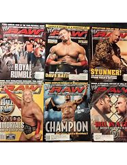 Image result for WWE Raw Magazine Covers