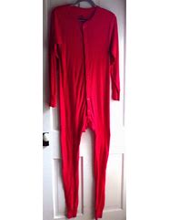 Image result for Red Union Suit with Flap