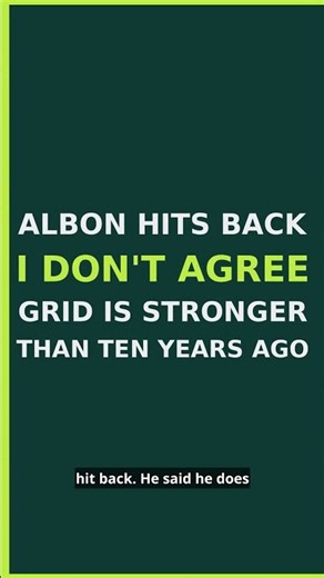 Alonso Just Called Out Albon Again!