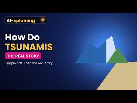 How Do Tsunamis Happen? The Simple Answer, Then the Real Story