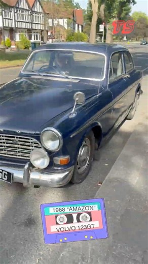 #Volvo 123GT 🚗💨 #volvoamazon #classiccars #carspotting #carspotter #oldschoolvibes #vintagecars