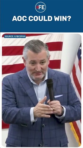 “AOC Could Win the Presidency!” Ted Cruz Weighs In on 2028 Race | #shorts #viralshorts