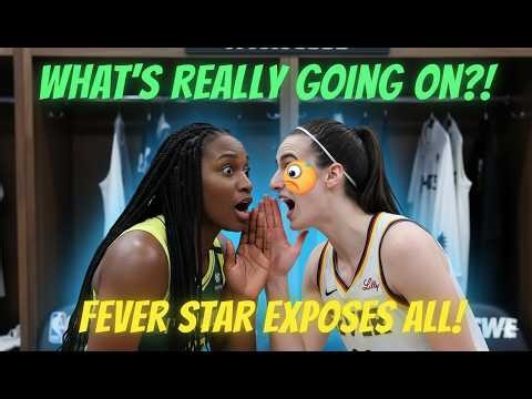 Caitlin Clark & Raven Johnson's Dynamic Duo: Behind the Scenes with a Fever Locker Room Star!