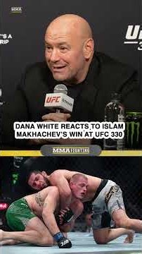 Dana White REACTS to Islam Makhachev's win at UFC 330 | MMA Fighting
