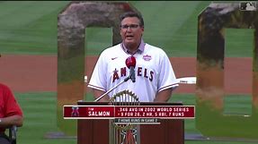 Tim Salmon on 2002 World Series