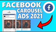 How to Create Facebook Carousel Ads (NEW Layout Full Tutorial)
