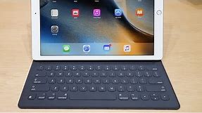 iPad Pro Smart Keyboard Hands-On - Worth it?