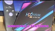 H96 Max 4K Android TV Box 4GB RAM / 32GB ROM