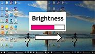 How to Adjust Brightness on Windows 10 PC