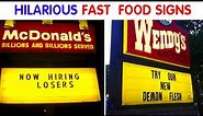 50 Times Fast Food Signs are Absolutely Hilarious (PART 6)