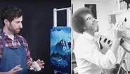 Bob Ross-Inspired YouTube Channel Donates to Charity While Keeping Up With 'The Joy of Painting'