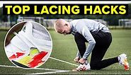 6 LACING HACKS - rating 6 ways to tie your boots