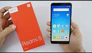 Redmi 5 Budget Smartphone Unboxing & Overview (Indian Unit)