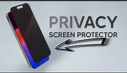 The Best Privacy Screen Protector for iPhone 15 Pro Max