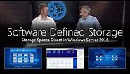 Software Defined Storage with Storage Spaces Direct in Windows Server 2016