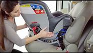 Chicco NextFit - Installing with LATCH: Rear-facing