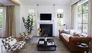 23 Ways to Make a Leather Couch to Star of Your Living Room