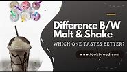 Whats the Difference between a Malt and a Shake? Which One Tastes Better?