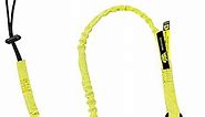 BearTOOLS Tool Lanyard with Buckle Strap – Clip Bungee Cord – Heavy Duty Screw Locking Carabiner – Fall Protection and Safety – Adjustable Loop End – Tough Tether – Construction - 0921YS (1 Pack)