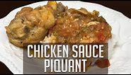 Chicken Sauce Picante (Cajun Recipe)