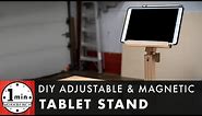 DIY iPad/Tablet Stand with Magnets