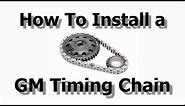 How to install a timing chain