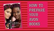 How to prepare your Avon Books!!