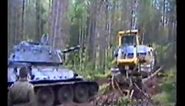 WWII T34 Tank Recovered