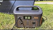 Charging a Jackery 500 with a Renogy 100W Suitcase Solar Panel - Video 8