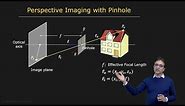 Pinhole and Perspective Projection | Image Formation