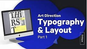 Graphic Design Tutorial: Typography Design & Art Direction pt. 1