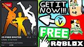 FREE EMOTES! HOW TO GET V Pose, Mean Mug & Uprise! (ROBLOX Tommy Play Event)